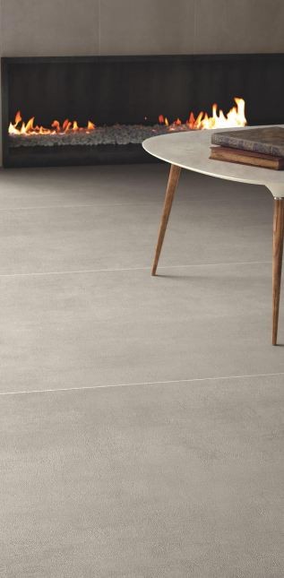 Płytki szare beton podłoga Casalgrande Padana Beton Pearl 75.5X151 99251