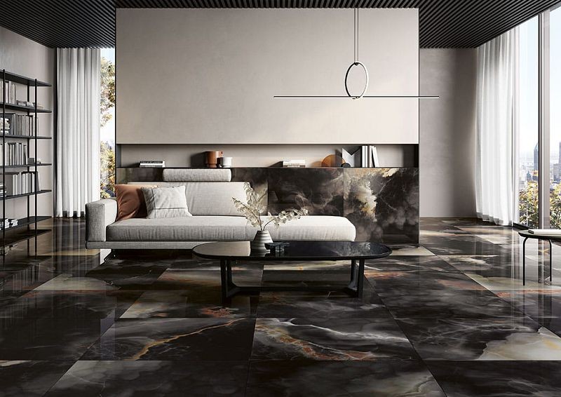Fioranese Unica Deep Dark 89x89 UI900LR płytki onyks gresowe 131548