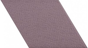 Equipe Rhombus Violette Fliesen 14x24 für Boden und Wand
