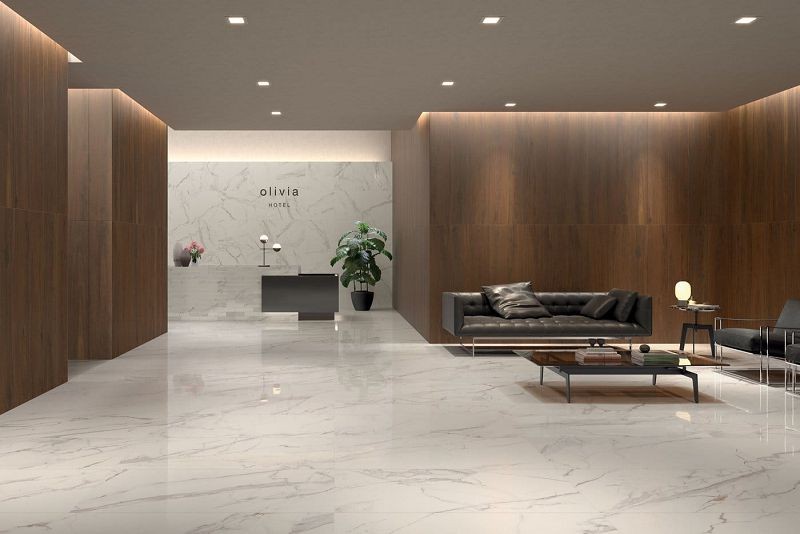 Marca Corona Motif Extra Calacatta Gold Reflex 60x120 I999 płytki gresowe marmurowe 143500