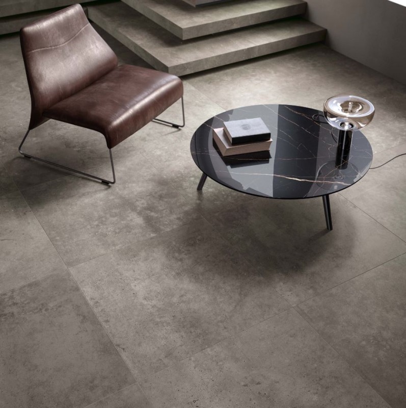 Gres beton loft brąz Flaviker Hyper Silver Taupe PF60003091 30x120 77055