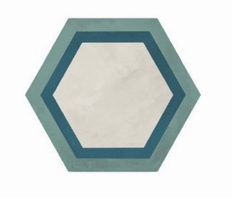 Marca Corona Terra Art Mix Oceano/Cielo Esagona 25x21,6 I415 płytki heksagonalne 144385