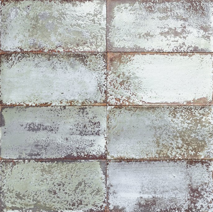 Płytki rustyklane turkusowe rdzawe postarzane Mainzu Atelier Paradise 15X30 49362