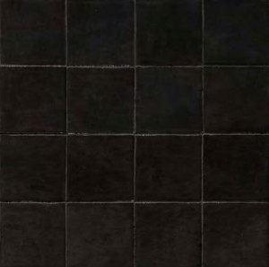 Marazzi Zellige Carbone M5S1 10x10: Schwarze, antike Ziegel-Fliese