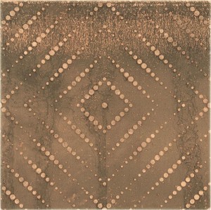 Barwolf Cortenstahl Fliese Patchwork Vintage Oxid 18,5x18,5cm