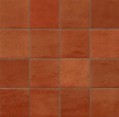 Płytki ciegiełki postarzane czerwone bordo Marazzi Zellige Corallo M5RS 10x10 84318