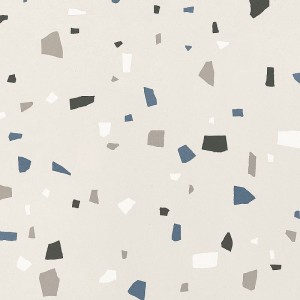 Italgraniti Nuances Bianco Coccio StrideUp 80x80 Gresfliesen im Terrazzo-Look