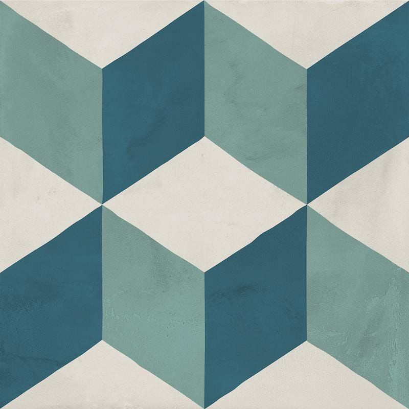 Marca Corona Terra Art Mix Oceano/Cielo 20x20 I387 płytki gresowe patchworkowe 144378