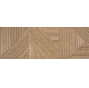 Colorker Tangram Walnuss 31,6x100 Wandfliesen Holzoptik