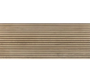 Porcelanosa Holzoptik-Fliesen Eiche 45x120, Wandleisten im Lamelendesign
