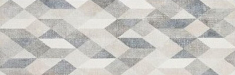 Płytki imitujące cement Marazzi Chalk Grey Origami Decor MO2S 25x76 16183
