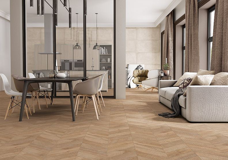 Ibero Artwood Chevron Natural 60x120 płytki drewnopodobne 133355