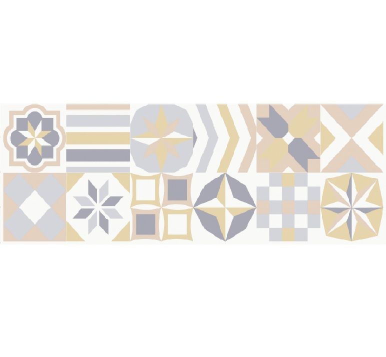 Baldocer Sena Neve Satin B-Thin 30x90 płytka ścienna patchwork 117306