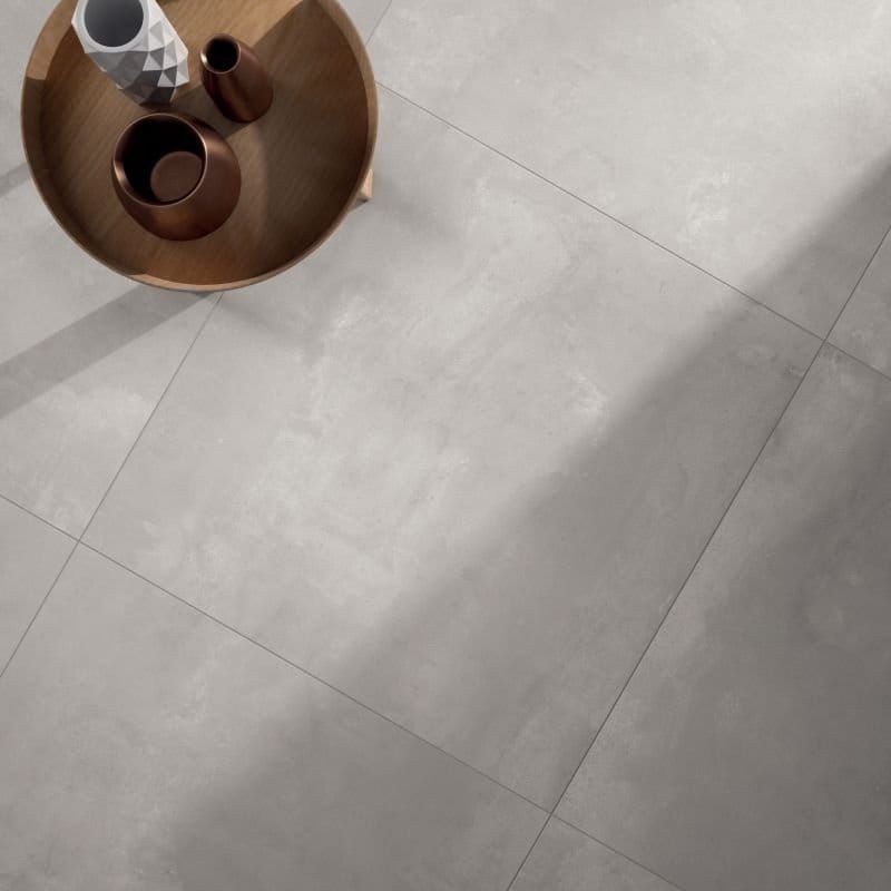 Ariana Concrea Plain Silver Naturale 120x120 płytki gresowe imitujące beton 104925