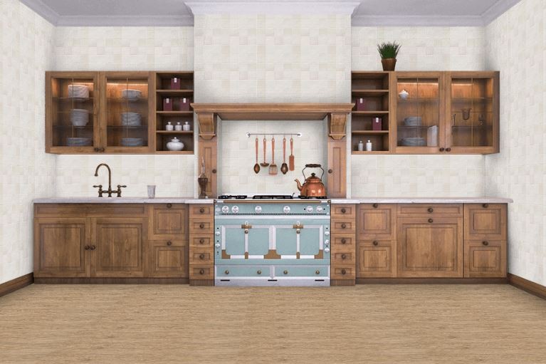 Płytki ciegiełki postarzane beż Marazzi Zellige Gesso M5S0 10x10 84303