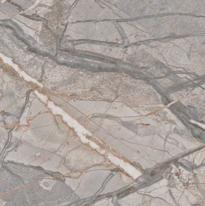 Cercom Amaranto Grey Satin 60x60: Feinsteinzeug Fliesen Steinoptik
