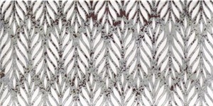 Mainzu Atelier Gaia White 15x30: Weiße Musterfliesen Badezimmer