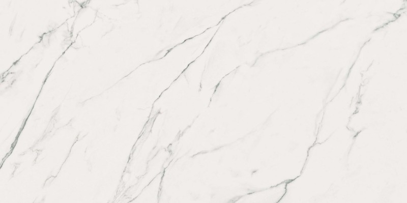 Płytki podłogowe marmur biały z szarą żyła ABK Sensi Statuario Ultra Lux+Ret 160x320 86420
