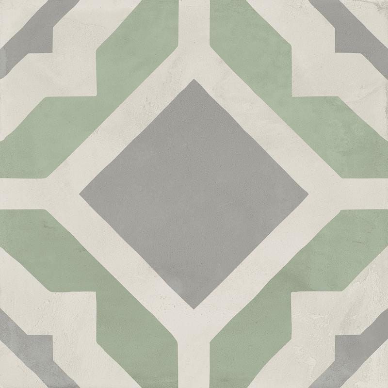 Marca Corona Terra Art Mix Sabbia/Menta 20x20 I394 płytki gresowe patchworkowe 144394