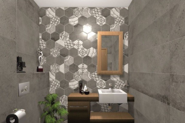 Gresy beton szary Marazzi Clays Lava MLUL 60x120 11081