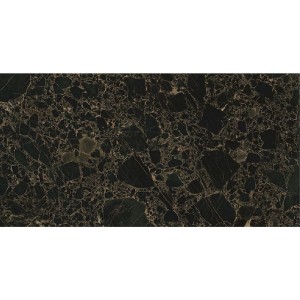Casalgrande Padana Marmoker Orange Black Lucido 30x60: Gres Fliesen Terrazzo-Optik