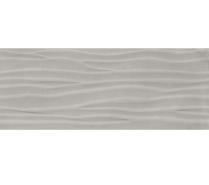 Cifre Relieve Wave Titan Pearl Brillo 30x90 Wandfliese