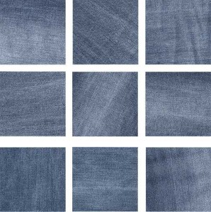 WOW Denim Indigo 14x14 Feinsteinzeugfliese