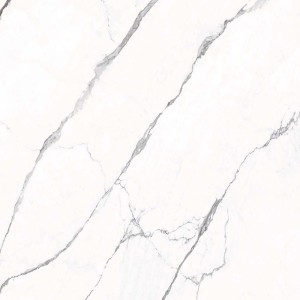 Casalgrande Padana Marmoker Statuario Fine: 120x120 Feinsteinzeug Fliesen, Marmoroptik