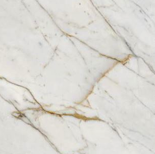 Płytki spiek kwarcowy wielkoformatowy marmur biały ze złotą żyłą Marazzi Grande Marble Look Golden White Matt M8AA 120x120 85981