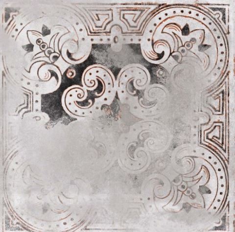 Płytka podłogowa szalon przetarty szary patchwork ABK Play Re-Used Mix Grey 20x20 