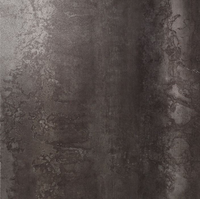 Płytki podłogowe świecacę rdzawe brazowy metal Azteca Cosmos Lux Negro 60x60 crp, ir 81498