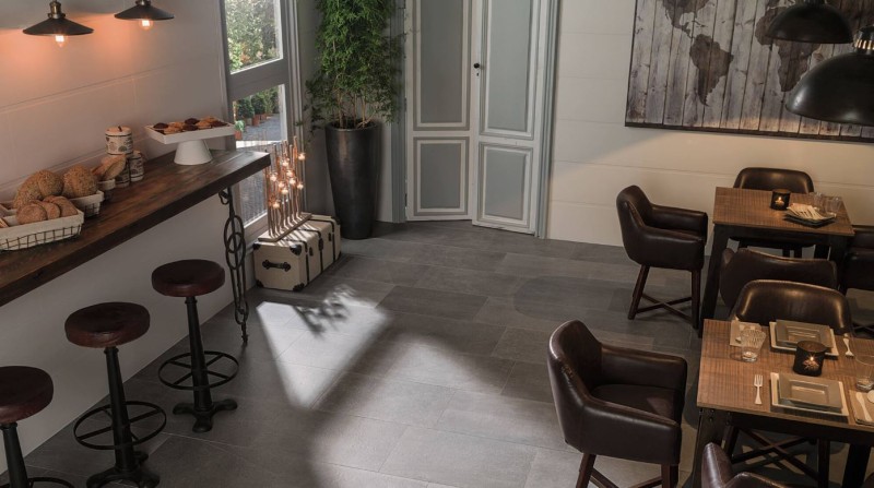 Płytki betonopodobne szare Porcelanosa Boston Stone P1956689 40x80 42887