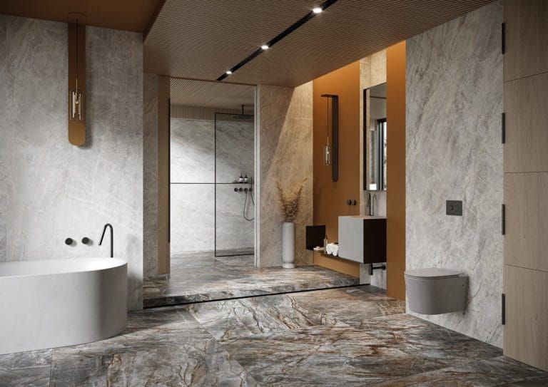 Cerrad Brazilian Quartzite Black Poler 59,7x119,7 płytki gresowe imitujące kamień 120602