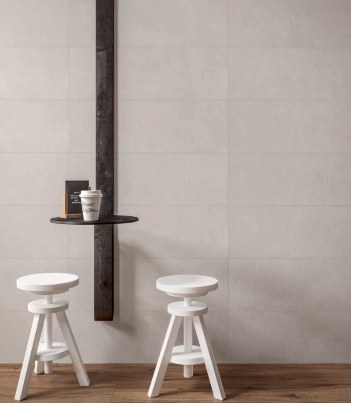 Płytki imitujące cement Marazzi Chalk Grey 25X76 16166