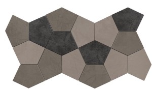 Casalgrande Padana Resina Penta 31,6x63,2: Betonoptik Fliesen, Architekturfliesen