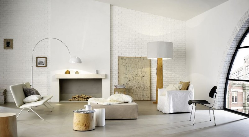 Płytki podłogowe imitujące beton Marazzi Block Beige MLJV 75X75 48319