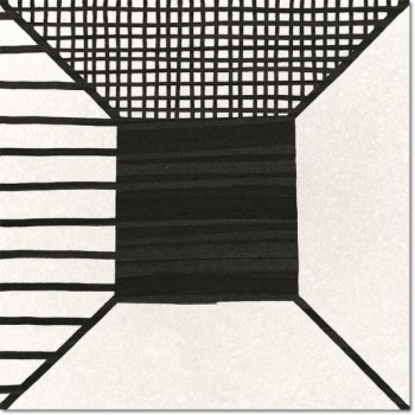 Equipe Caprice Deco Block B&W 20x20 płytka gresowa 126943