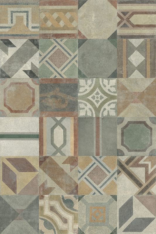 ABK Play Concrete Retro Mix 20x20 płytka gresowa patchwork 107729