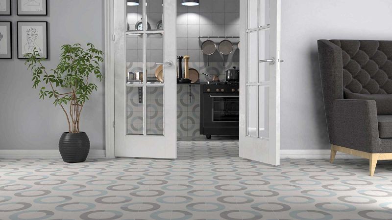 WOW Loop Decor Warm 18,5x18,5 płytka gresowa 164509