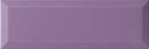 Ape Loft Viola 10x30 cm Fliesen in Lila mit Ziegeloptik