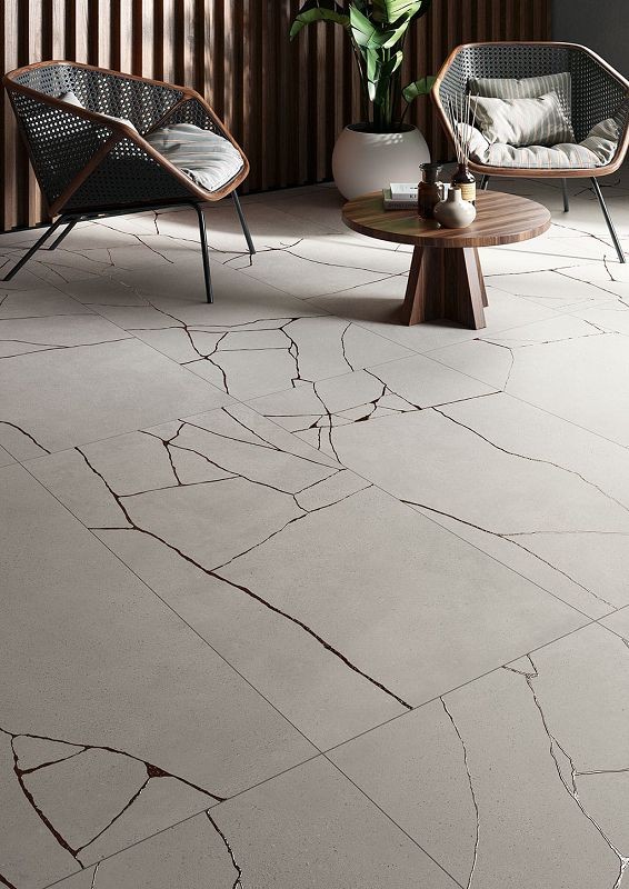 Fioranese Kintsugi Hibi Fog 60,4x60,4 płytka imituąca kamień KTH603R 130280
