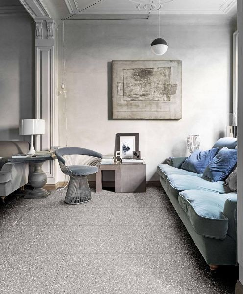 Płytki podłogowe kamień lastryko szary Marazzi Pinch Dark Grey 60X60 41146