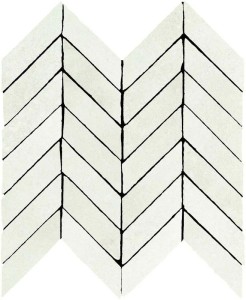 Marazzi Alchimia Mosaik Spina Weiß 30x37 M3SC Wandfliese