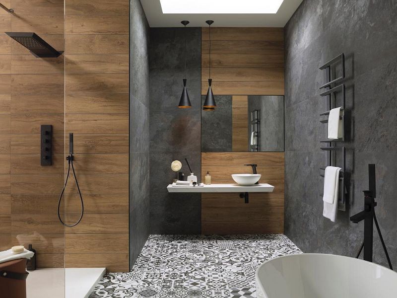 Porcelanosa Image Dark 44,3x44,3 płytki kamienne gresowe 148379