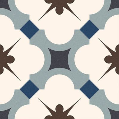 Gayafores Taco Grace Blue 16,5x16,5 płytka gresowa patchwork 131870