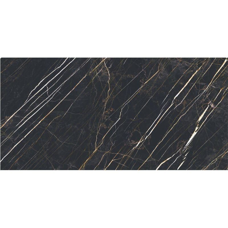 Casalgrande Padana Marmoker Night Storm Lucido 30x60 płytki gresowe imitujące czarny marmur 118674