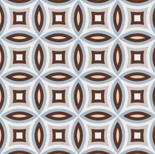 Vives Dorda Celeste 20x20 płytka podłogowa patchwork 152879