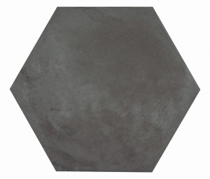 Marca Corona Terra Nero Esagona 25x21,6 0094 hexagonale Fliesen