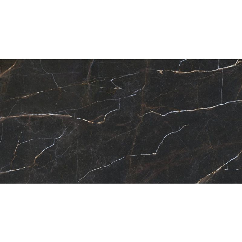 Saloni Laurent Negro Lux 60x120 LAC310 płytki gresowe imitujące czarny marmur 151187
