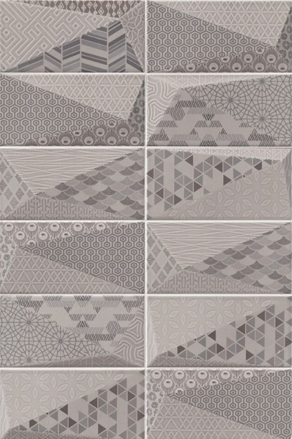 Cegiełki strukturalne 3D kawa z młekiem Mainzu Diamond Decoración Fancy Pearl 10x20 55061